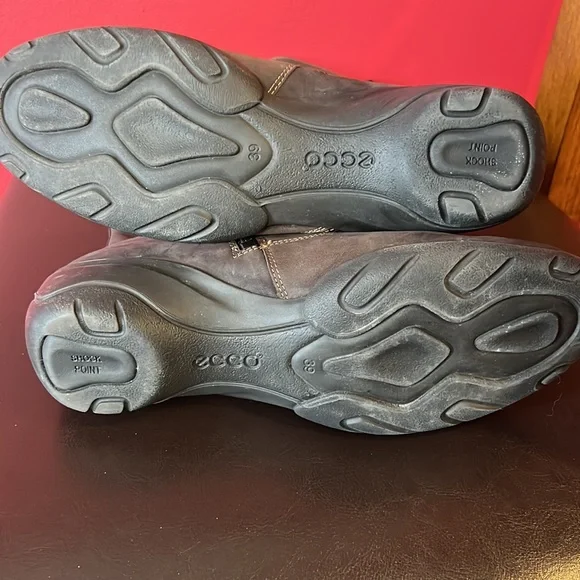 Ecco Gortex Leather Boot Size 39 (8/8.5) - Picture 11 of 12